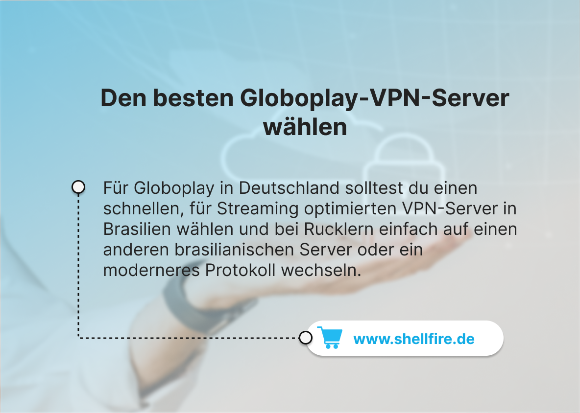 Den besten Globoplay-VPN-Server wählen